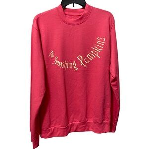 The Smashing Pumpkins The Infinite Sadness Tour Pink Medium Sweatshirt NWOT